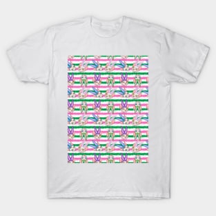 easter sphynx stripes T-Shirt